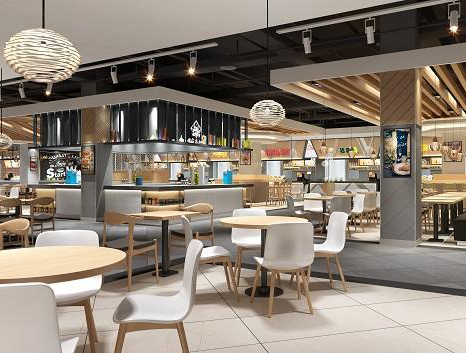 美食廣場(chǎng)設(shè)計(jì)具有哪些特點(diǎn)